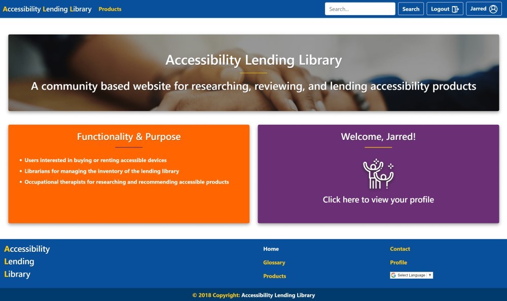 Accessibility Lending Library